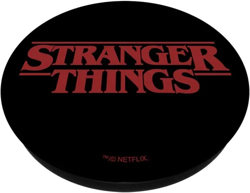 Miniatura 2 de Stranger Things Adhesivo PopSockets con logotipo de texto básico