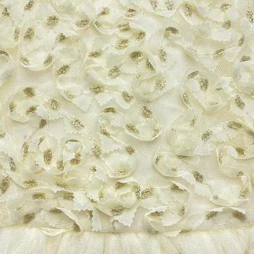 Miniatura 3 de BLUEPATA Vestido de encaje bordado para fiesta de 6 meses a 3 años
