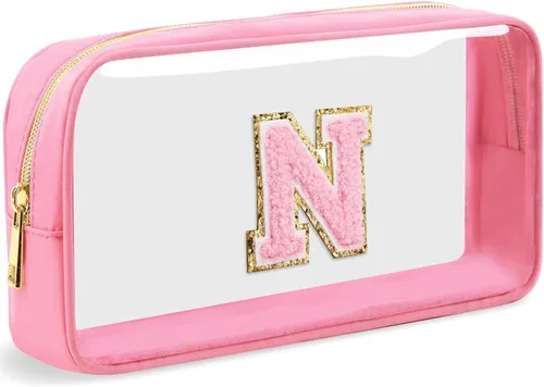 Miniatura 68 de Bolsa de Maquillaje Transparente Pequeña Bolsa de Cosméticos Bolsa de Viaje de Artículos de Aseo Bolsa Transparente con Cremallera Bolso Organizador