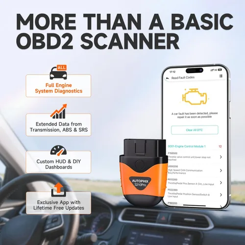 Miniatura 3 de AUTOPHIX Escáner 3210 Pro OBD2 Bluetooth - Comprueba todos los códigos de falla del motor para todos los vehículos de 1996+ - Escáner de auto fácil