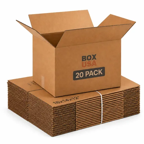 Miniatura 11 de BOX USA Cajas de cartón corrugado de 15 x 10 x 6, medianas de 15 pulgadas de largo x 10 pulgadas de ancho x 6 pulgadas de alto, paquete de 25