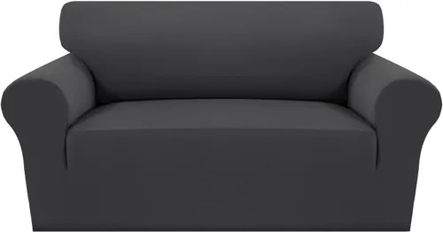 Miniatura 23 de MeilleMaison Funda elástica para sillón 2024, 1 pieza, lavable, protector de muebles para mascotas, funda de sofá antideslizante con parte inferior