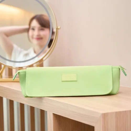Miniatura 9 de BAREFOOT CARIBOU Bolsa de viaje para herramientas para el cabello y alfombrilla resistente al calor para planchas, alisadoras, rizadores