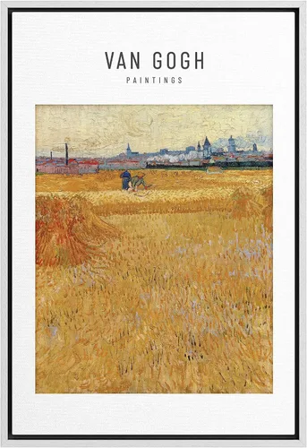 Miniatura 15 de SIGNWIN Lienzo enmarcado para pared, diseño de Vincent Van Gogh, un par de amantes, naturaleza, ilustraciones de área silvestre, bellas artes