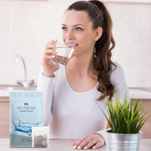 Miniatura 7 de Bolsa de filtro de agua alcalina portátil para tu botella, taza, sistema de filtro de agua alcalino para agua limpia, alcalinizador de agua de alto