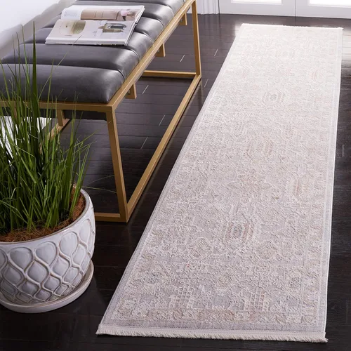 Miniatura 9 de SAFAVIEH Jardin Collection - Alfombra de área de 5 x 8 pies, color negro, lana hecha a mano, ideal para zonas de alto tráfico en sala de estar