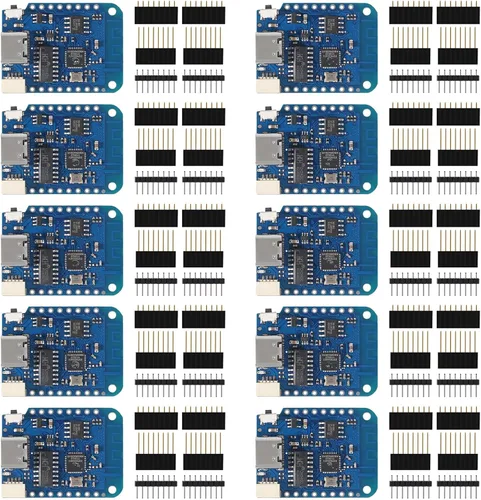 Miniatura 6 de ACEIRMC 5pcs ESP8266 ESP-12 ESP-12F NodeMcu Mini D1 módulo WeMos Lua 4M bytes WLAN WiFi Internet Desarrollo Base en ESP8266 ESP-12F para Arduino