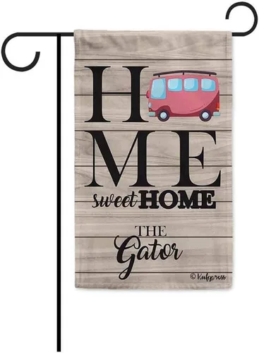 Miniatura 5 de Welcome Style Initial Garden Flag Snowflake Decor Customized Your Last Name 12.5X18 Inch Print Double Sided