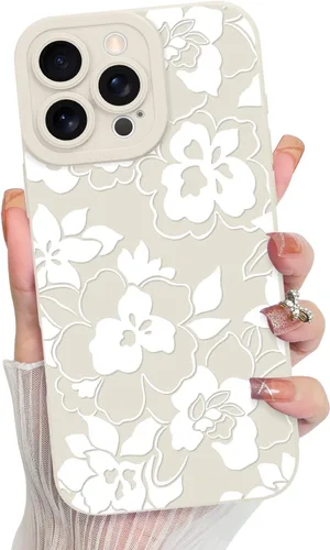 Miniatura 9 de MZELQ Funda para iPhone 17 Pro 2025, diseño de girasoles de silicona, flores florales, protección de cámara, funda delgada y suave para teléfono