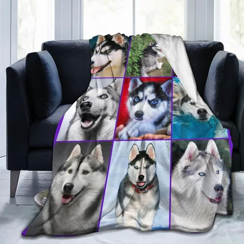 Miniatura 38 de Manta personalizada con collages de fotos, mantas personalizadas para familiares, amigos, perros o mascotas, utilizada como recuerdo y regalo, 1 1
