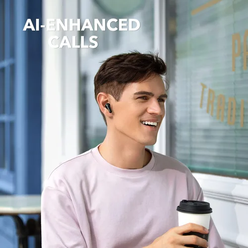 Miniatura 3 de Soundcore Anker Life P2 Mini Auriculares inalámbricos Bluetooth 5.2, color negro