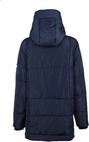 Miniatura 4 de Tommy Hilfiger Parka pesada acolchada con capucha Sherpa para hombre, Blanco