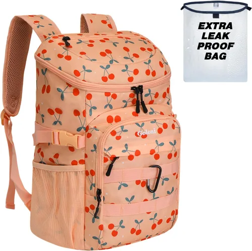 Miniatura 14 de Mochila térmica con aislamiento, a prueba de fugas, pequeña mochila térmica suave para hombres y mujeres, para campamentos, viajes, playa, Azul