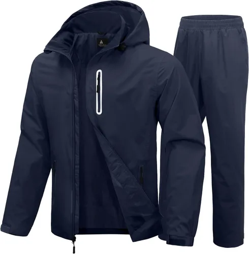 Miniatura 9 de SWISSWELL Trajes de lluvia impermeables y ligeros para hombres y mujeres, chaqueta y pantalones para golf, senderismo, viajes
