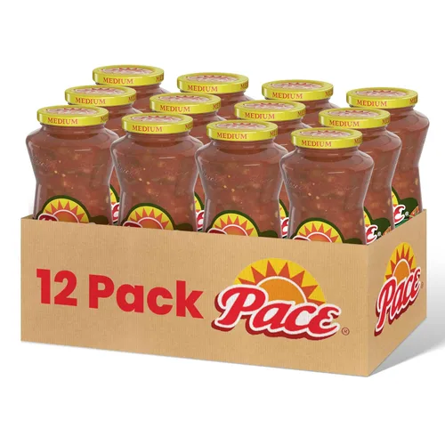 Miniatura 38 de Pace Salsa mediana gruesa con bajo contenido de sodio, tarro de 16 onzas
