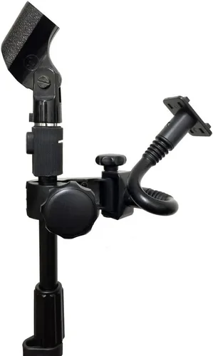 Miniatura 8 de Accessory Basics Soporte de micrófono de música para teléfono inteligente con múltiples ángulos giratorios de 360° para iPhone 15 16 17 Pro Max Plus