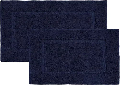Miniatura 9 de LANE LINEN Juego de alfombras de baño premium de copos de nieve navideños, 2 piezas, extra suaves y absorbentes, lavables a máquina, antideslizantes