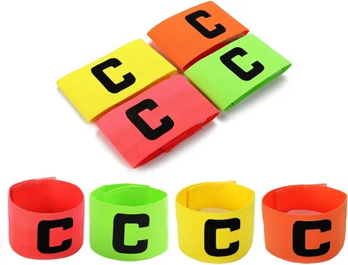firelong pulsera de capitán Fútbol fútbol pulsera Anti-Drop para niños y adulto 4unidades diseño de color