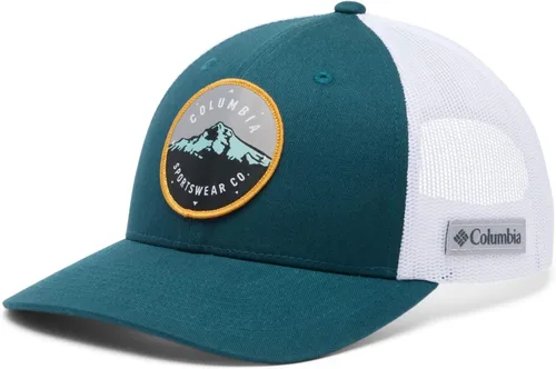 Miniatura 695 de Columbia - Gorra de malla con bandera con árboles unisex para adultos, corona alta