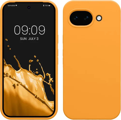 Miniatura 675 de kwmobile Funda Compatible con Google Pixel 6 Pro - Funda de teléfono de silicona TPU con acabado suave - Azul Arrecife