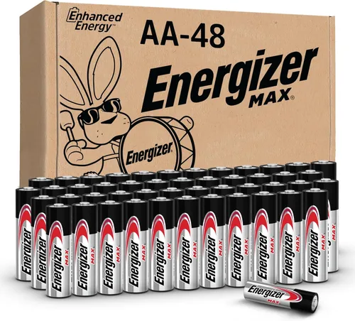 Miniatura 9 de Energizer - Pilas AA y AAA, paquete combo de 48 unidades, contiene 24 pilas Max doble A y 24 pilas Max triple A