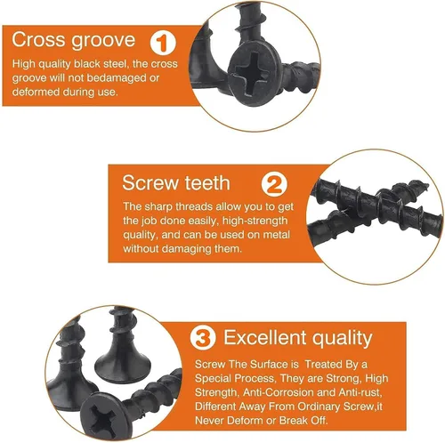 Miniatura 8 de Lewufe Ganchos para Luces de Cadena para Exteriores, Ganchos de Tornillo para Colgar Luces de Navidad, Ganchos Colgantes para Luces de Patio, Cable