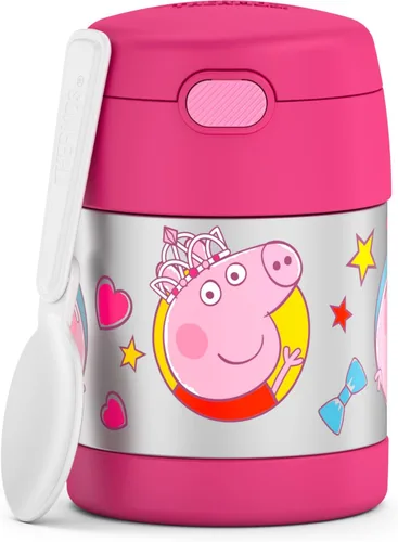 Miniatura 11 de THERMOS FUNTAINER - Tarro de alimentos aislado de 10 onzas, tarro de comida para niños con cuchara plegable, Spider-Man
