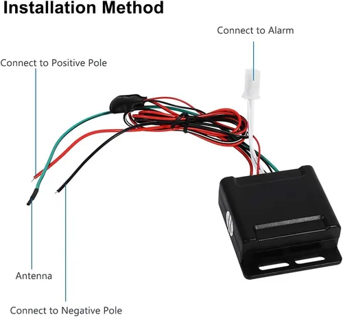 Miniatura 3 de Sistema de seguridad para motocicleta, alarma antirrobo con arranque remoto del motor, alarma de motocicleta de 12 V para ciclistas, scooters