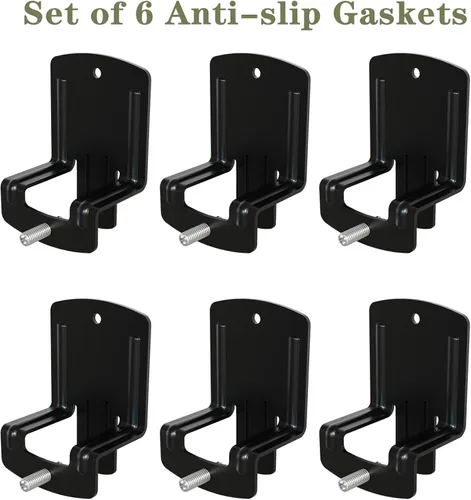 Miniatura 3 de Homdock Juntas de colchón antideslizantes para mantener el colchón en su lugar, juego de 6 agarradores de colchón, tapón/deflector antideslizante