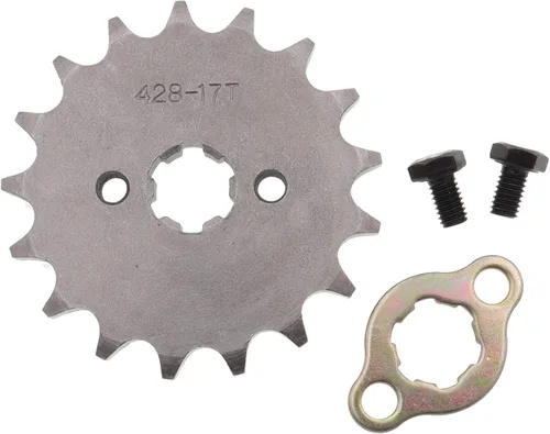 Miniatura 19 de 428 Piñón delantero Enigine con clip para motocicleta Dirt Bike (16.850-0.669 in, 10T)
