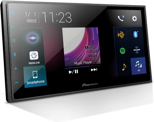 Miniatura 6 de Pioneer DMH-S110EX Receptor multimedia digital de 7 pulgadas de doble DIN - Bluetooth integrado, integración de smartphone, pantalla táctil, entrada