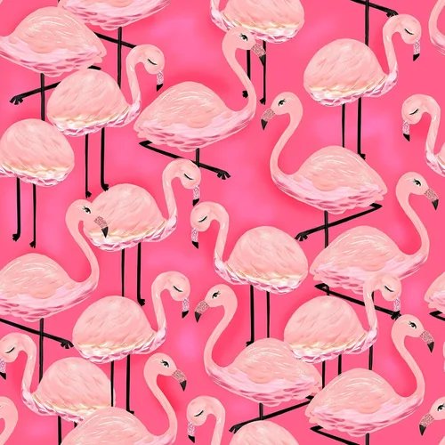 Papel tapiz de flamenco rosa para despegar y pegar, papel tapiz de animales rosa de 17.5 x 120 pulgadas, papel de pared autoadhesivo para despegar y
