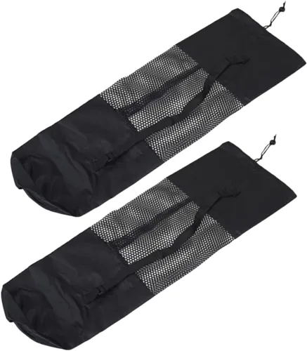 2 piezas de esterilla de yoga para yoga, bolsa de cabestrillo, bolsa de transporte para mujer, bolsa de gimnasio de viaje para mujer, bolsa de malla