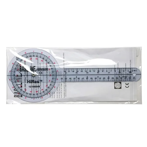 Miniatura 2 de Goniómetro plástico Baseline, Transparente, 1