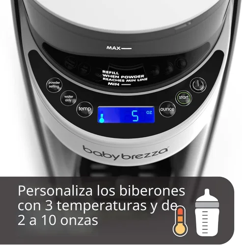 Miniatura 3 de Baby Brezza Nueva y Mejorada Máquina Dispensadora de Fórmula Formula Pro Advanced - Mezcla Automáticamente un Biberón de Fórmula Tibia al Instante
