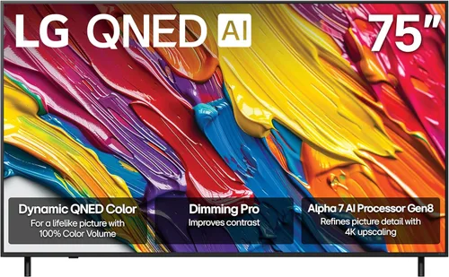Miniatura 5 de LG Smart TV Class QNED AI 4K QNED82A Series de 55 pulgadas (55QNED82AUA, 2025) S70TY 3.1.1-Channel QNED Barra de sonido a juego para TV (modelo 2024)