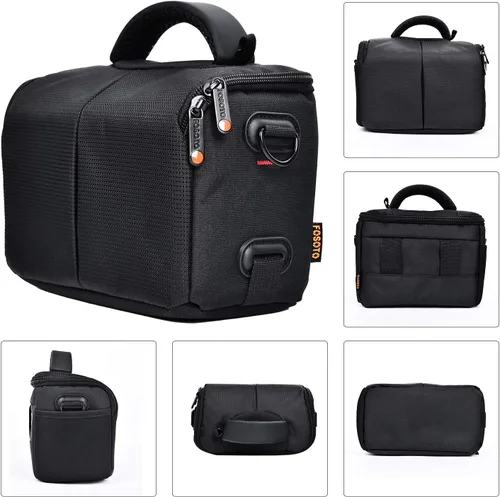 Miniatura 5 de FOSOTO Funda impermeable antigolpes para cámara compatible con Canon Powershot SX540 SX530 SX60 SX420 HS M5, Nikon Coolpix L340 B500 B700 L330 L840