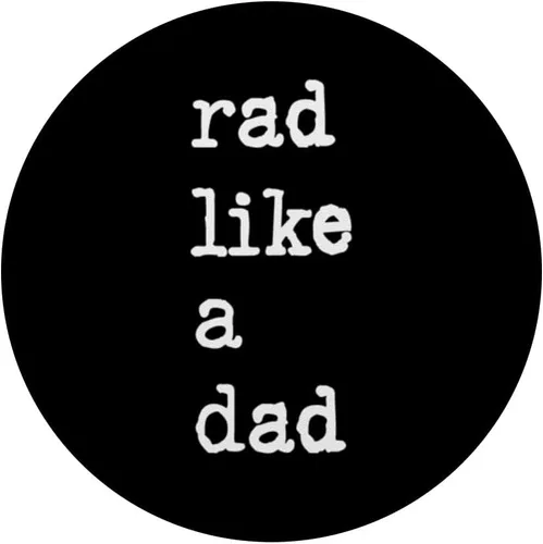 Miniatura 3 de Rad Father Rad Like A Dad Funny Fathers PopSockets Adhesive PopGrip