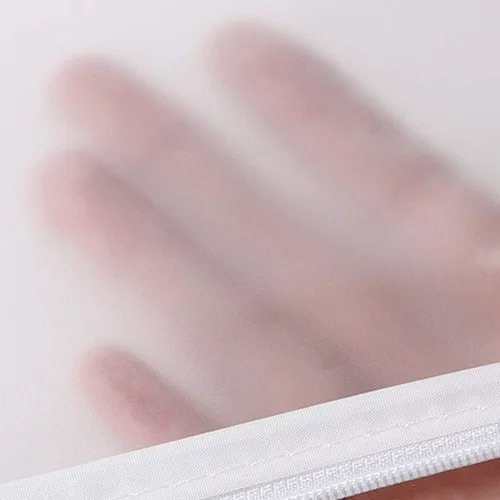 Miniatura 7 de LeLehome Juego de 5 bolsas transparentes para ropa, 24 x 32 pulgadas, a prueba de polvo, lavables, transparentes, para trajes de viaje, organizador