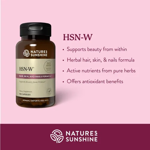 Miniatura 2 de Nature's Sunshine HSN-W, 100 Cápsulas