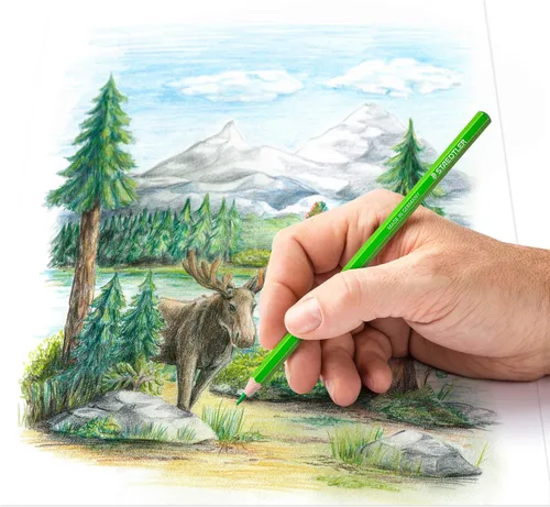 Miniatura 5 de STAEDTLER 146C M72 Design Journey - Lápices para colorear, varios colores (72 unidades)