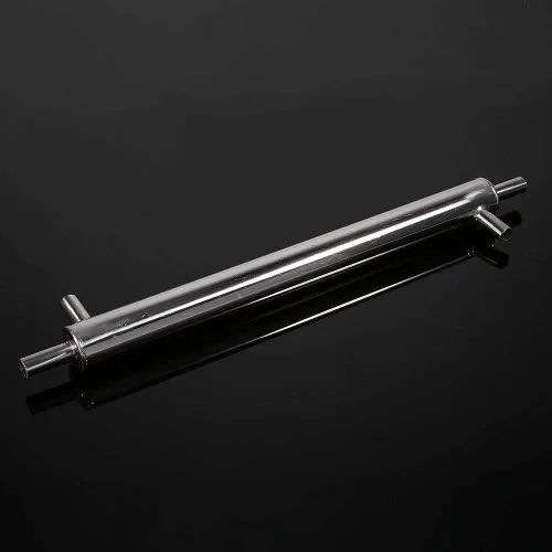 Miniatura 3 de Fdit Condensador del destilador más fresco, tubo externo del tubo de enfriamiento del acero inoxidable 304 para la cervecería casera