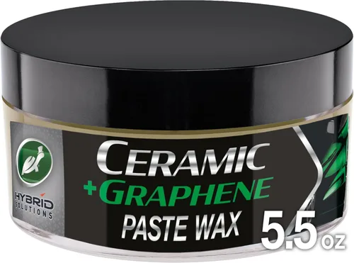 Turtle Wax Hybrid Solutions - Cera en pasta de grafeno cerámico para detallado de automóviles, brillo de alto lustre, repelencia extrema de agua,