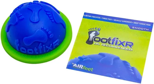 Miniatura 3 de Bola de masaje para alivio de pies y arcos, dolor de tejido profundo, fascitis plantar y neuropatía, domo FootFIXR (Dimple)