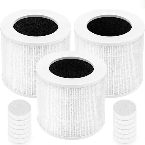 Miniatura 4 de Core Mini filtro de repuesto compatible con LEVOIT Core Mini purificador de aire, 3 en 1 H13 grado Core Mini-RF True HEPA filtro para Levoit filtro