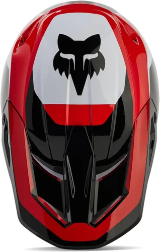Miniatura 4 de Fox Racing Casco unisex para motocross V1, rojo fluorescente, XS