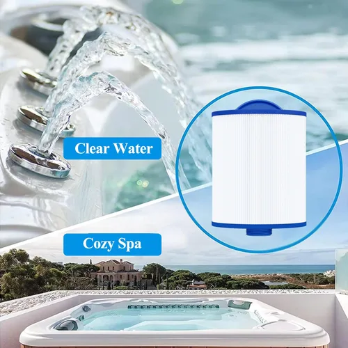 Miniatura 6 de Cryspool® 06045 Filtro compatible con Artesian Spas, Tidal Fit Swim 06-0006-12, 06-0005-12, 6CH-502, PAS50SV-F2M, FC-0311, cartucho de filtro de spa