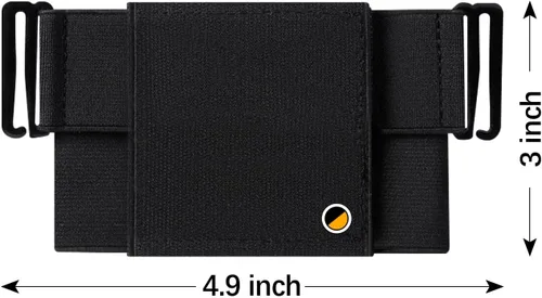 Miniatura 4 de The Minimalista Invisible Wallet - Riñonera unisex Mini bolsa para tarjetas de llaves teléfono deportes al aire libre 2023 NEWS (S: 4.921 in)