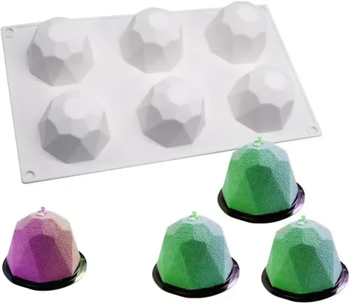 Miniatura 5 de Molde de silicona para mousse de bolas para hornear, moldes de chocolate de alta calidad, moldes para tartas, moldes de bomba, caramelo