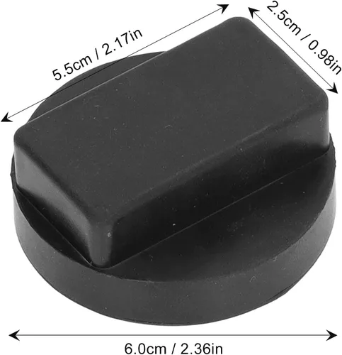 Miniatura 6 de Jack Stand Frame Rail Protector No Daños Durable Crush Resistente Jack Pad Adaptador para Coches